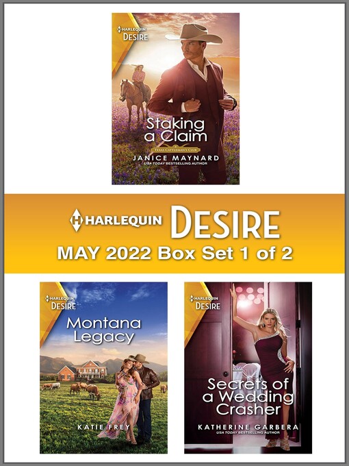 Cover image for Harlequin Desire: May 2022 Box Set 1 of 2